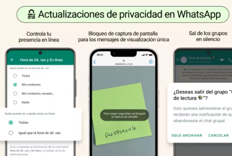 Bloqueo de pantalla para evitar captura
