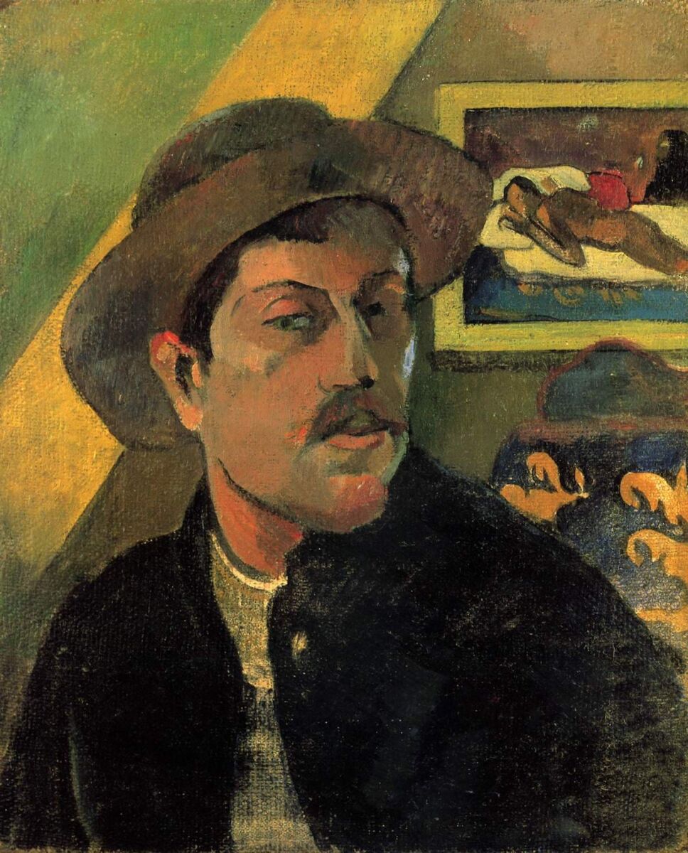 Obras de Paul Gauguin autorretrato