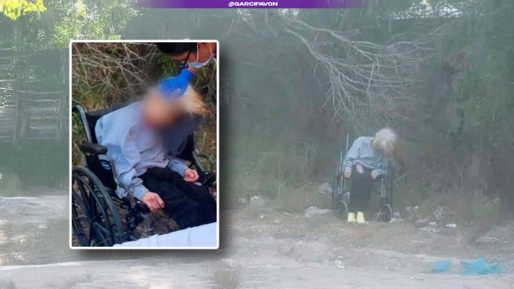 Abuelita hallada en silla de ruedas en Tamaulipas estaba sedada: Esto sabemos del caso.