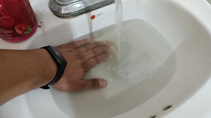 agua fecal