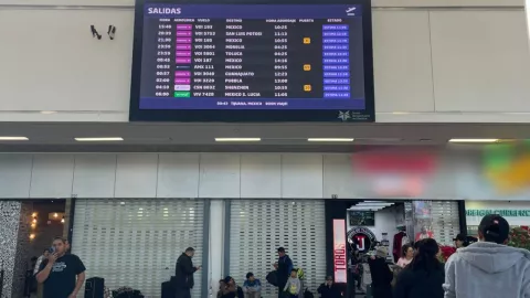 Pasajeros varados en Tijuana: clima detiene operaciones y genera caos en terminal