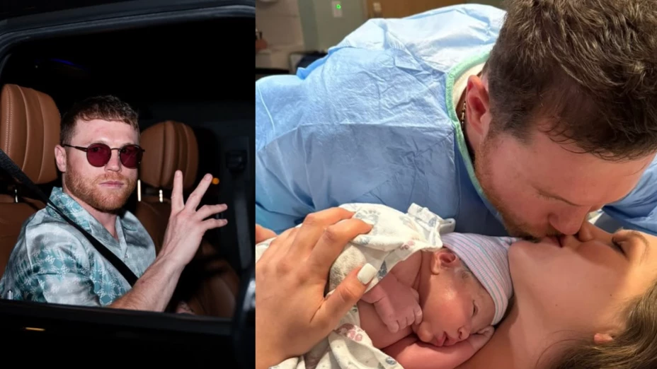 Canelo Álvarez y sus hijos