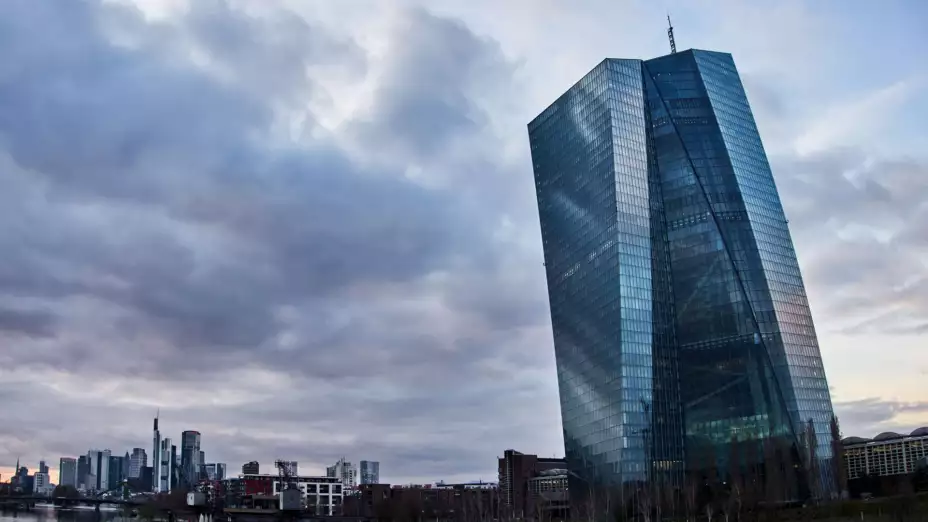 Sede del Banco Central Europeo en Fráncfort, Alemania.