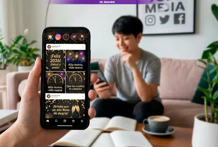 Mensajes de Año Nuevo 2026: 100 ideas cortas, originales y emotivas para compartir.