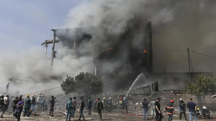 Explosión deja varias víctimas