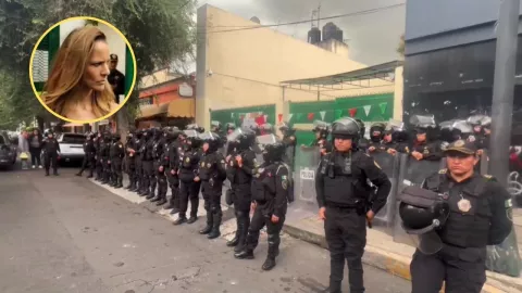 “Lady Racista"; más de 150 elementos de seguridad resguardan audiencia en CDMX