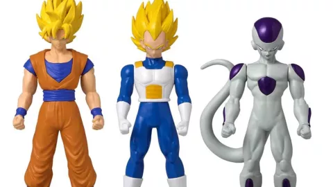 Goku, Vegeta y Freezer