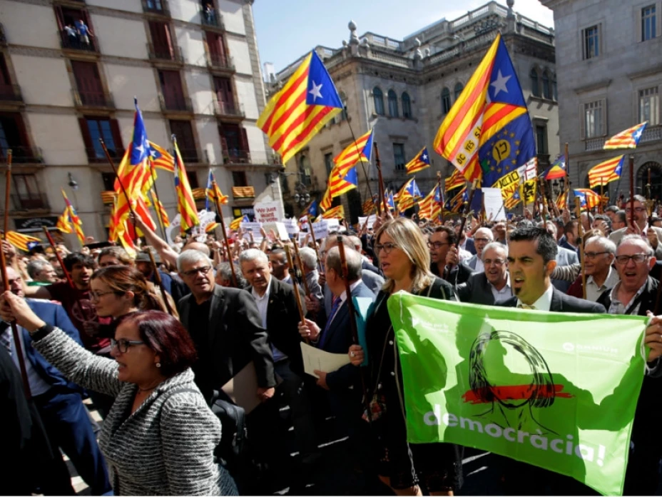 Independentistas catalanes