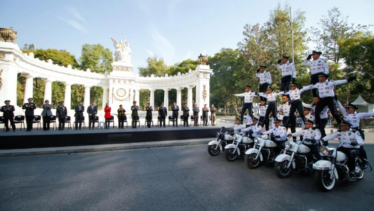 Desfile del Día del Policía en la CDMX