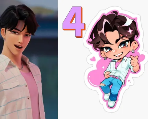 Kpop Demon Hunters Ideas de stickers de Jinu Saja Boys para decorar cargadores de celular o computadora.jpg