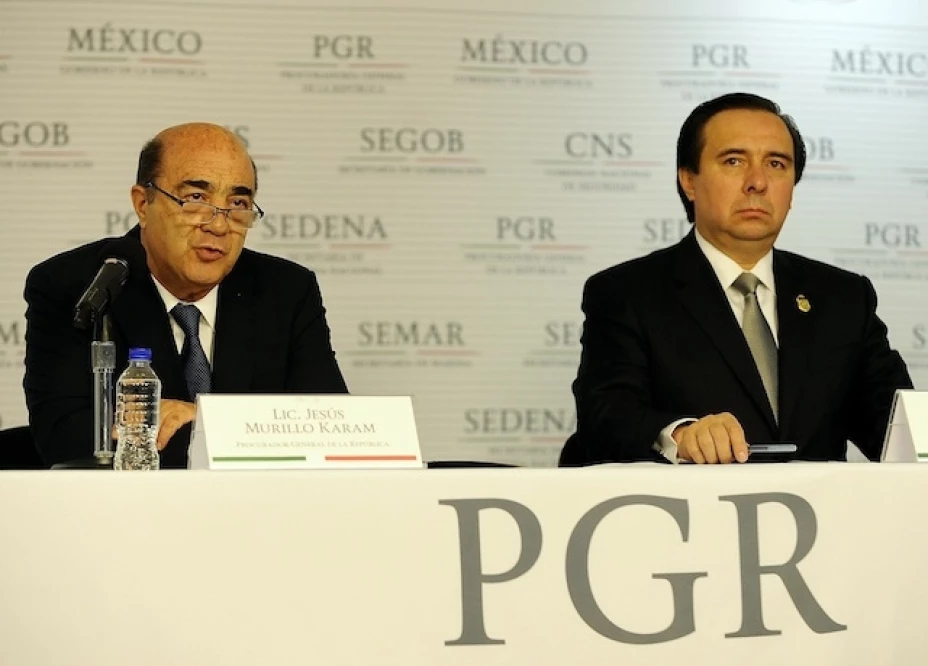 Jesús Murillo Karam, titular de la PGR, anunció que fuerzas federales detuvieron a 4 integrantes más de la banda Guerreros Unidos