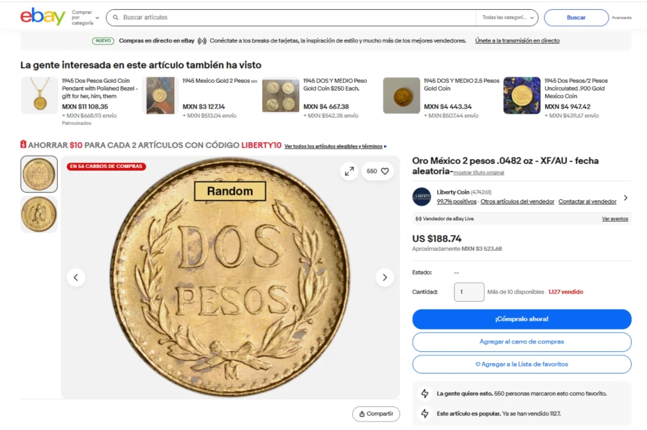 moneda mexicana