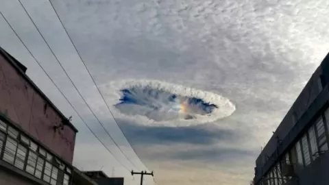 Extraño agujero en Tuxtla Gutiérrez, Chiapas