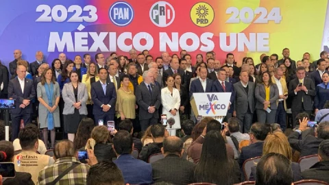 Reactivan coalición Va por México para las elecciones 2023 y 2024