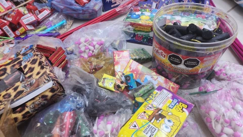 Retiran pirotecnia en Culiacán.