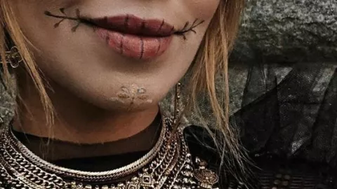 Idea maquillaje catrina clásico