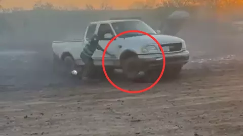 VIDEO | Camioneta arrolla a menor durante evento automovilístico en Ciudad Acuña, Coahuila