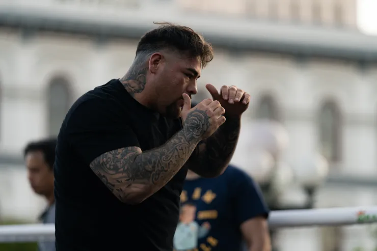 Andy Ruiz Luis Ortiz box azteca EN VIVO