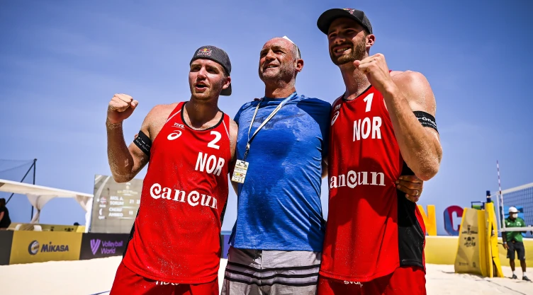 Anders Mol y Christian Sorum, campeones del FIVB Beach Volleyball World Tour
