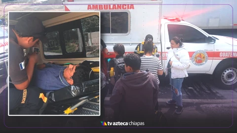 Microbús con destino a Antigua Guatemala sufre accidente: mexicanos a bordo resultaron lesionados