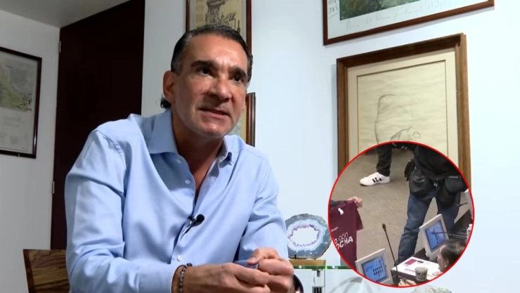 Senador Luis Armando Melgar confronta a Noroña por caso Rocha Moya