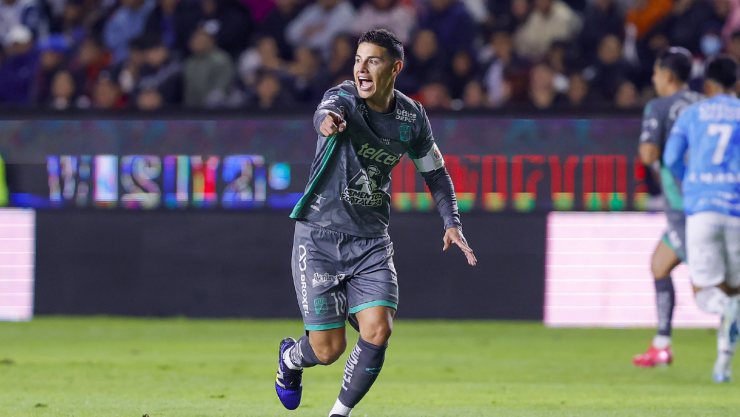 James Rodr&iacute;guez, jugador del Le&oacute;n