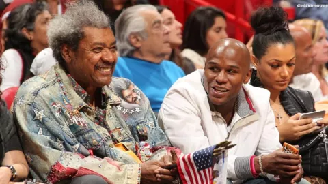 Don King y Floyd Mayweather 