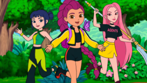 Las Guerreras K-pop en el universo de Dora
