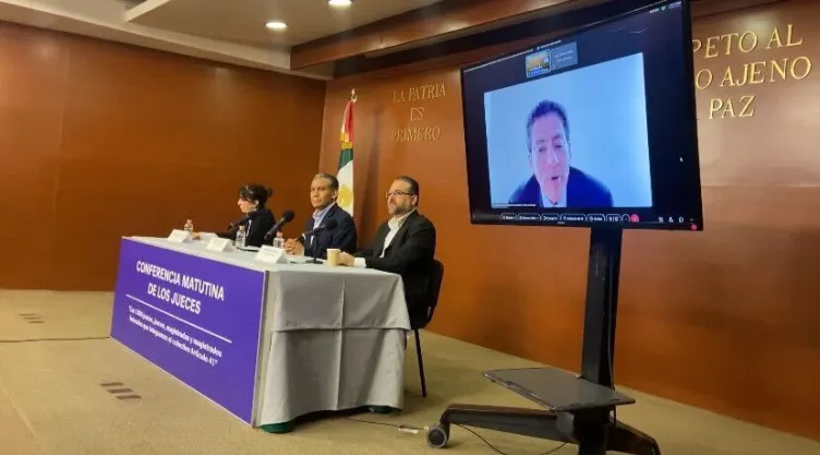 Es una “opinión” la decisión del Tribunal Electoral sobre la elección de jueces: Contramañanera