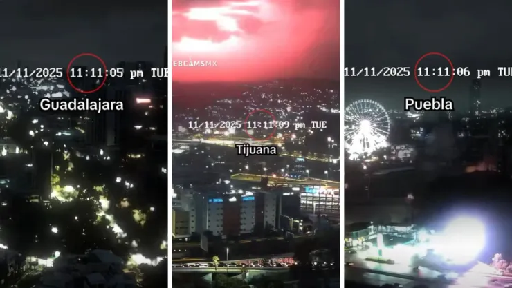 A través de redes se reportó un fenómeno inusual en distintas ciudades del país