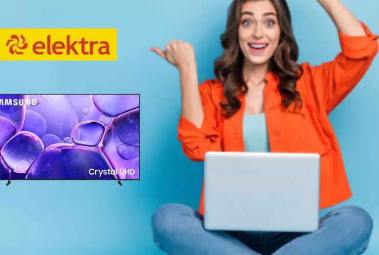 Elektra rebaja 2 mil pesos a esta pantallota Samsung de 75 pulgadas