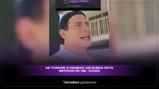 De Thanos a Homero: El imitador viral de las “mil voces” que pide café como Sheldon Cooper