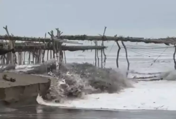 Marejada en Veracruz