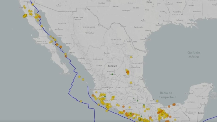 Actualización de todos los temblores hoy 30 de junio en México con epicentro y magnitudes
