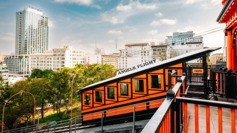 Angels Fligth en un hermoso día soleado. 