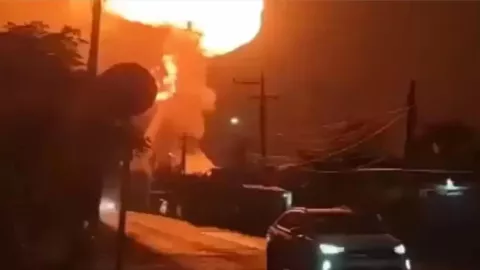 VIDEO: Explosión en estación de gas desató pánico y caos en Villahermosa, Tabasco