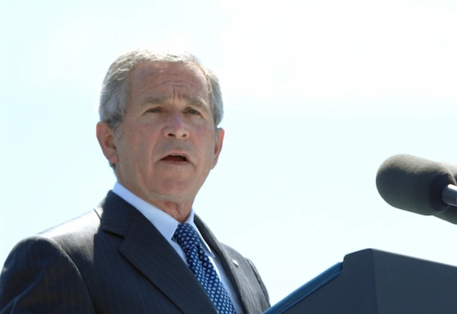 El ex presidente de Estados Unidos, George W. Bush