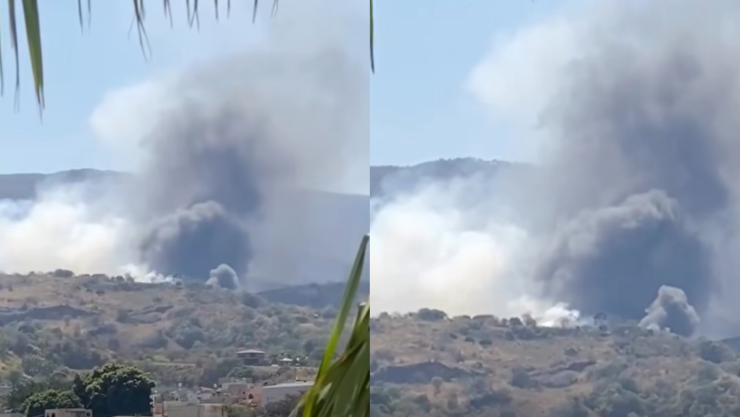 Incendio hoy en Tequila Jalisco.png
