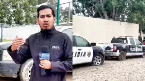 Patrullas abandonadas en Tijuana