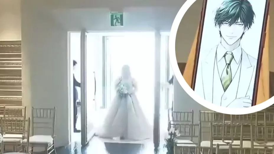 Mujer japonesa celebra boda simbólica con inteligencia artificial creada en ChatGPT