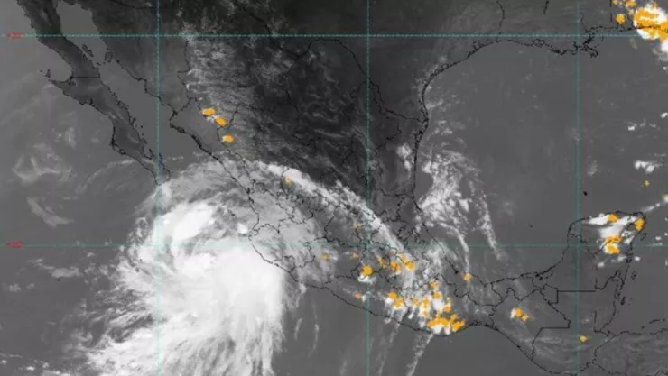 Tormenta Tropical Eugene hoy 5 de agosto en el Pacífico