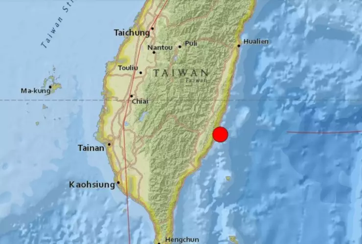 VIDEO Sismo hoy de magnitud 6.6 en Taiwán afecta al Sureste