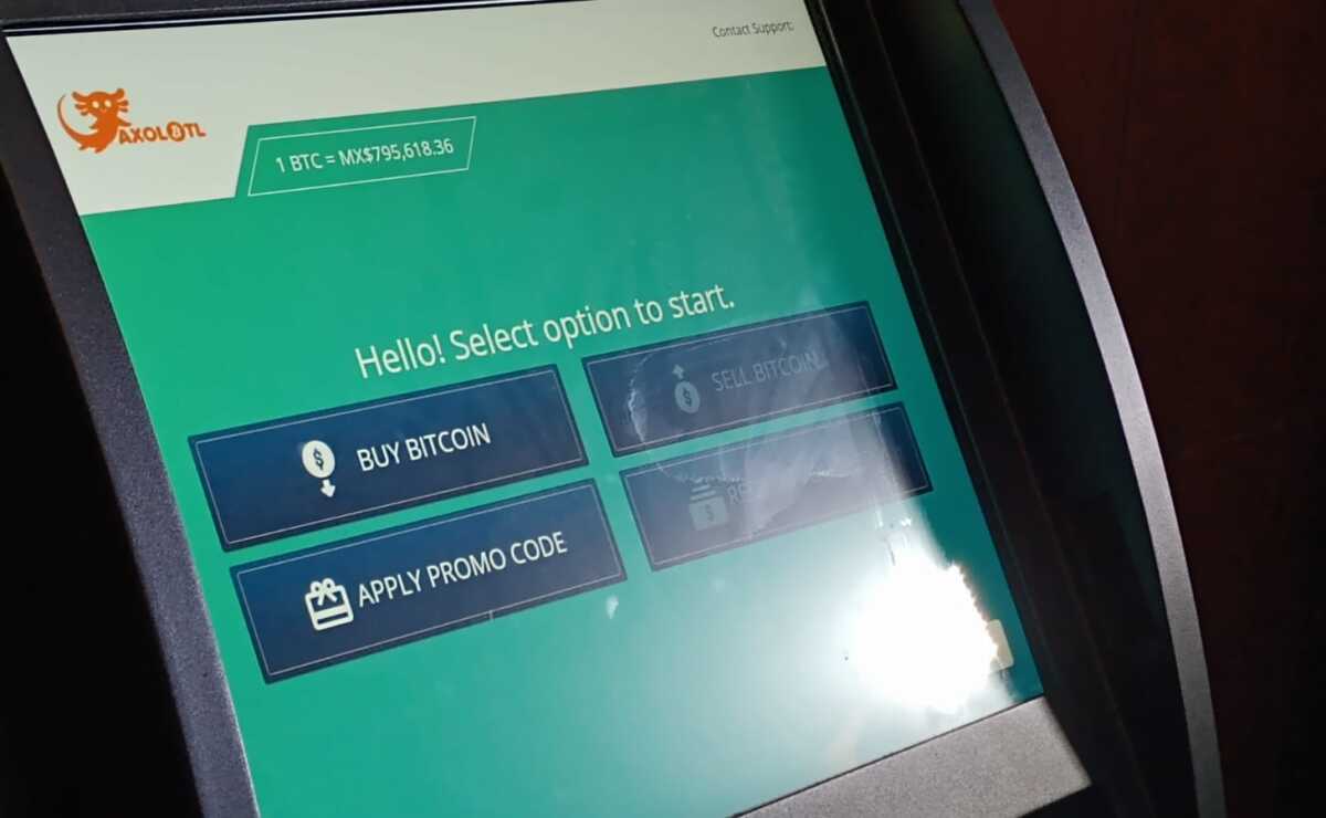 Instalan cajero Bitcoin en el Senado de la República