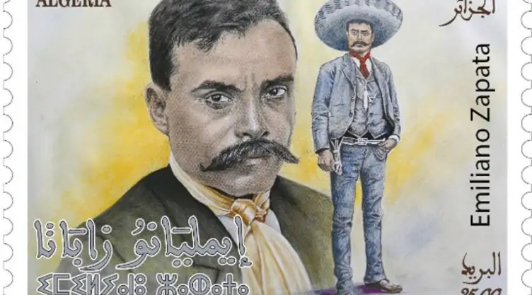 Timbre postal de Emiliano Zapata ya está disponible al público