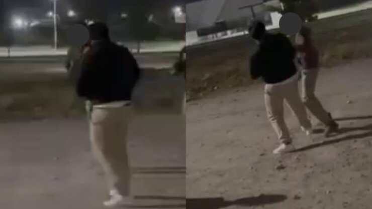 pelea entre estudiantes