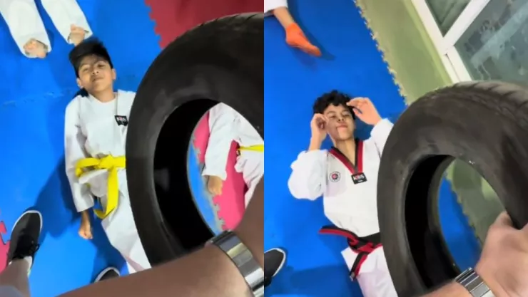 Instructor de Taekwondo le pega a sus estudiantes