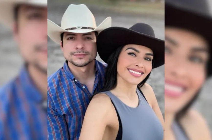 Kristal Silva y esposo
