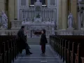Escena de la película ‘El Sexto Sentido’ (Sixth Sense) con Halley Jeol Osment y Bruce Willis por Azteca 7.