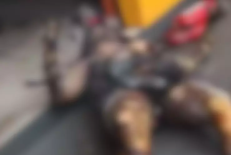 VIDEO FUERTE ¡Por ceelos! Hombre quema viva a su esposa tras intensa discusión .jpg