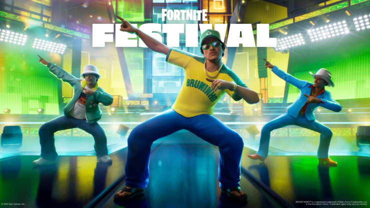 Bruno Mars llega a Fortnite.